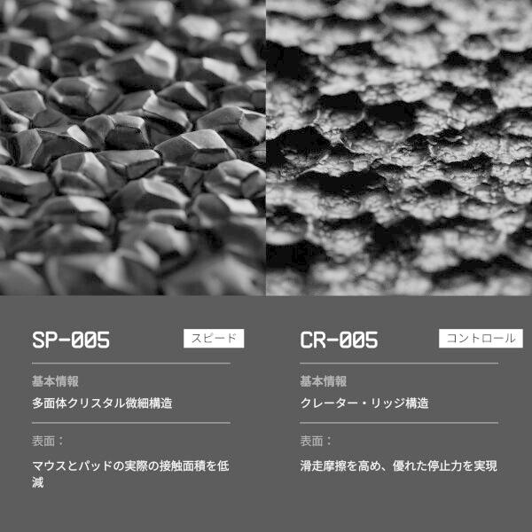 【訳アリ特価】WALLHACK ガラスマウスパッド SP-005 ハイスピード WALLHACK ガラスマウスパッド SP-005 ブラック ゲーミングマウスパッド