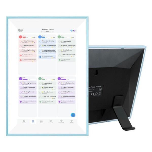 Denash スマートデジタルカレンダー、10.1インチタッチスクリーンWiFi