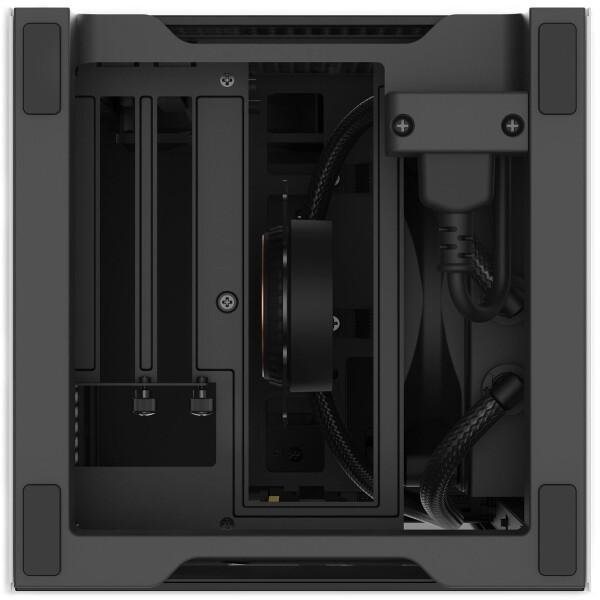 NZXT NZXT H1 Version2 PCケース コンパクト WHITE 電源、簡易水冷付属
