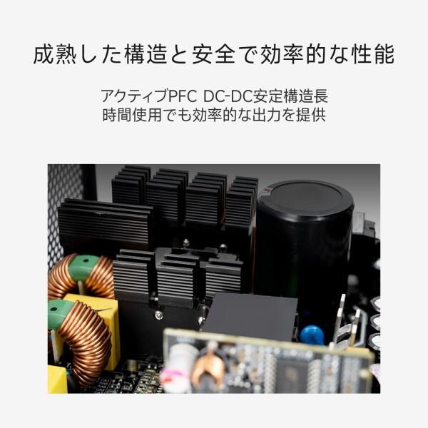 PCCOOLER CPS KN1000 80 PLUS Gold 電源ユニット PCCOOLER CPS KN1000 完全モジュラー電源ユニット、80 PLUS Gold 1000W
