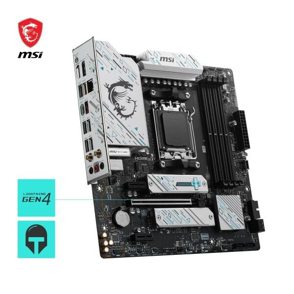 MSI PL B650M GAMING PLUS WIFI Motherboard, mATX - Supports AMD