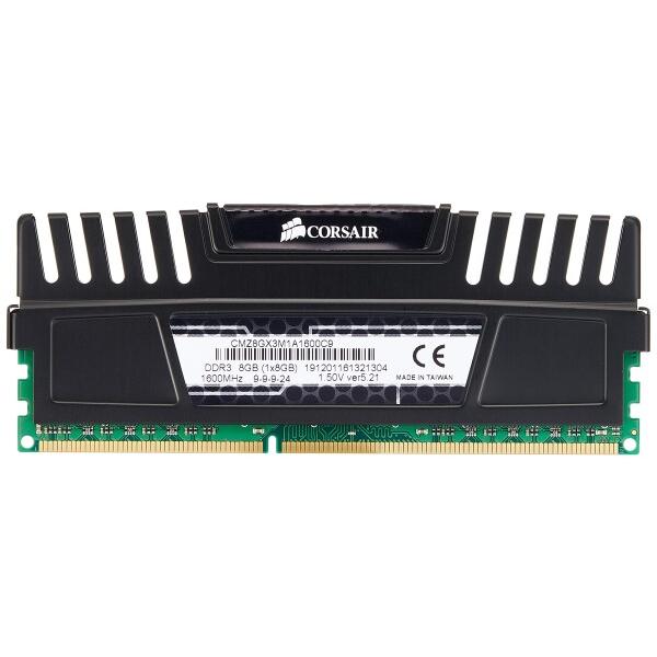 CORSAIR DDR3 デスクトップ Memory Module VENGEANCE Series 8GB×1kit CMZ8GX3M1A1600C9