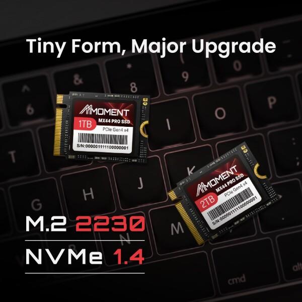 MMOMENT MX44 PRO 1TB M.2 2230 NVMe SSD PCIe Gen4 x4 / 4.0 内蔵SSD