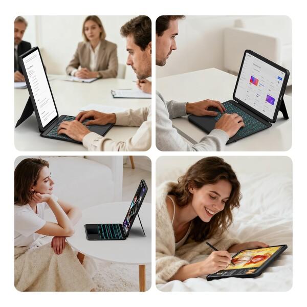 2026最新 Bettdow スマート接続 マジックキーボード ipad air 楽天市場】Bettdow 新型自動チャージ マジックキーボード 2024 iPad