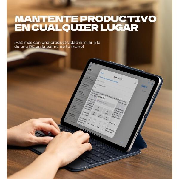 Dexnor キーボードケース for iPad Air 11インチ (M3 2025/M2 2024