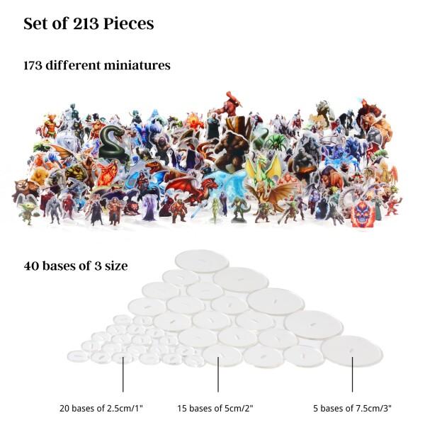 DND ミニチュア ダンジョンズアンドドラゴンズ スターターセット 170 ファンタジーアート ミニ D\u0026Dの画像