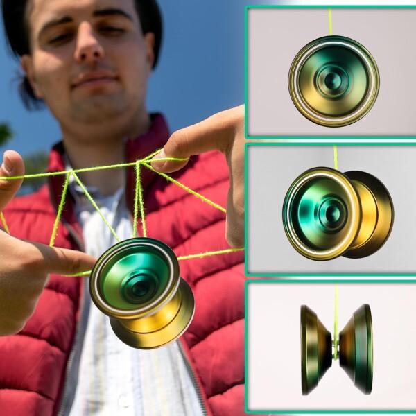 WATIEOBOO W09 ヨーヨー 初心者向けレスポンシブyoyo、大人向けプロ