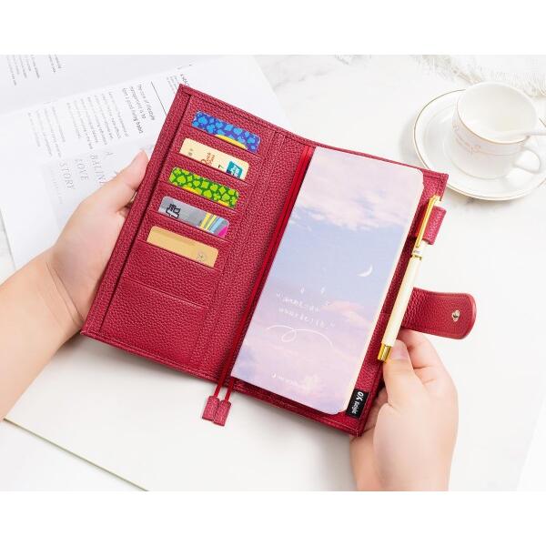 KLAIE) ほぼ日手帳 Weeks 週間手帳／MEGA 対応 手帳カバー 本革シボ革