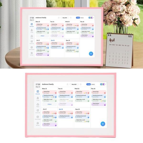 Denash スマートデジタルカレンダー、10.1インチのHDタッチスクリーン