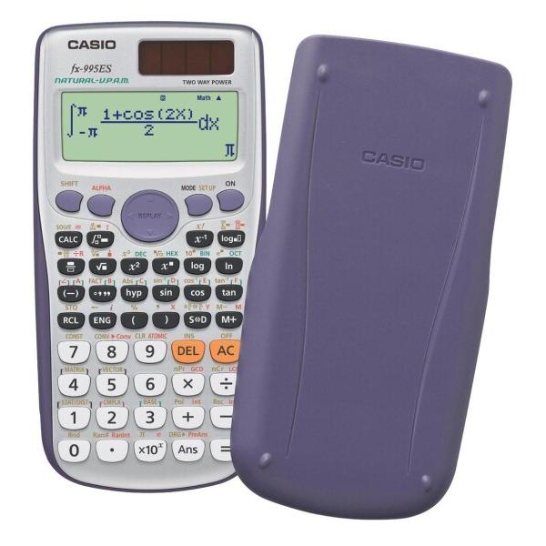カシオ 関数電卓 数学自然表示 572関数 10桁 fx-995ES-N シルバーの画像
