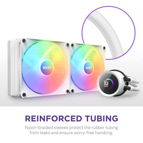 NZXT NZXT KRAKEN RGB 280 White 簡易水冷CPUクーラー RL-KR280-W1