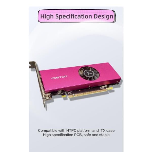 Yeston GeForce RTX 3050 6GB GDDR6 LP ゲーミングPC用ビデオ