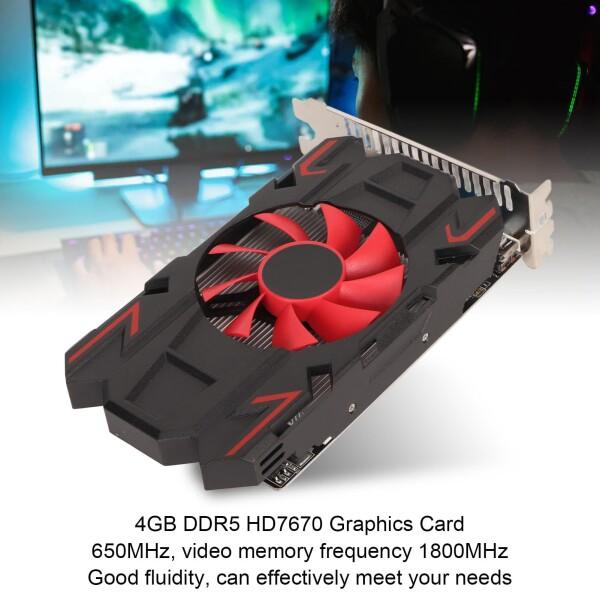 4GB DDR5 128ビット デスクトップ グラフィックス カード、PCI Express 2.0 16X、DirectX 11、2560 X 160の画像