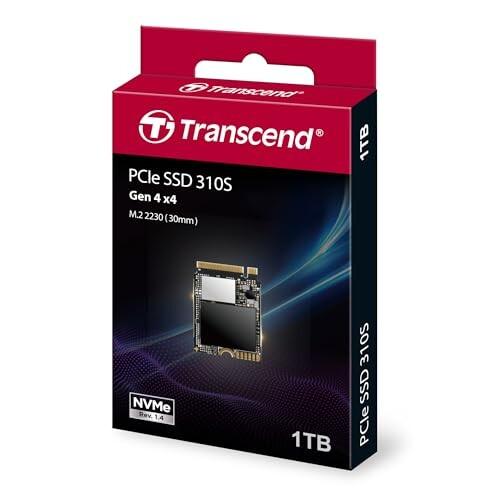トランセンド M.2 NVMe SSD 1TB 2230 PCIe Gen4×4 最大読込み:5,000MB
