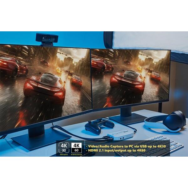NEXiCONN AI Pixel-Plus CaptureX NV501 外付ゲームキャプチャ