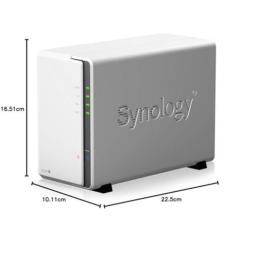 Synology DS220j (DiskStation 2ベイ NAS 4コアCPU 512MBメモリ SATA対応)の画像