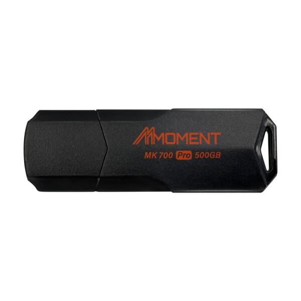 MMOMENT 超高速 大容量 MK700 500GB USBメモリ USB3.2 Gen2 PS(4) PS(5)動作確認済 SSD 外付け (最大読込1000MB/s)_7