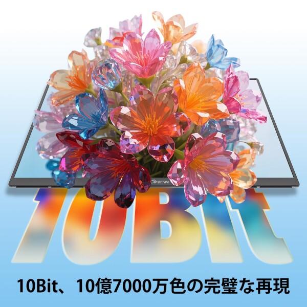 InnoView モバイルモニター 23.8インチ 4K モバイルディスプレイ UHD（3840*2160） 100%sRGB 60Hz ポ_5