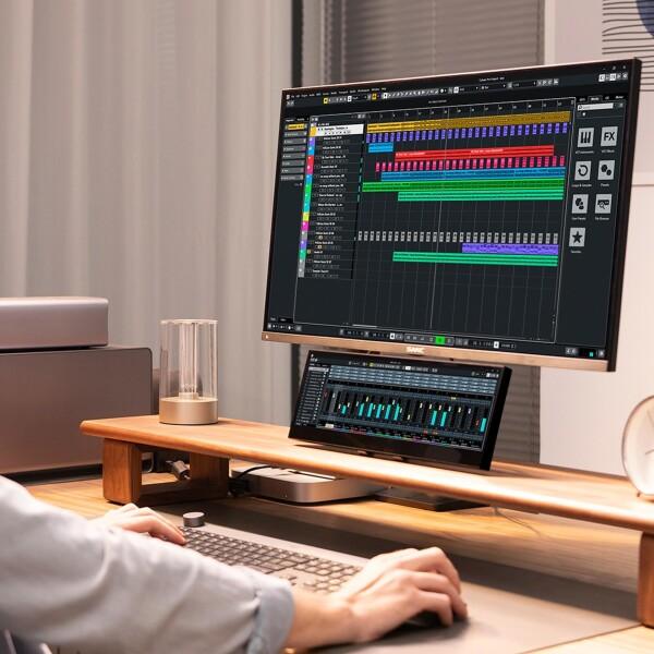 12.3インチのタッチスクリーンのモニター1920x720棒LCDの小型タッチ画面のモニターのラップトップ_6