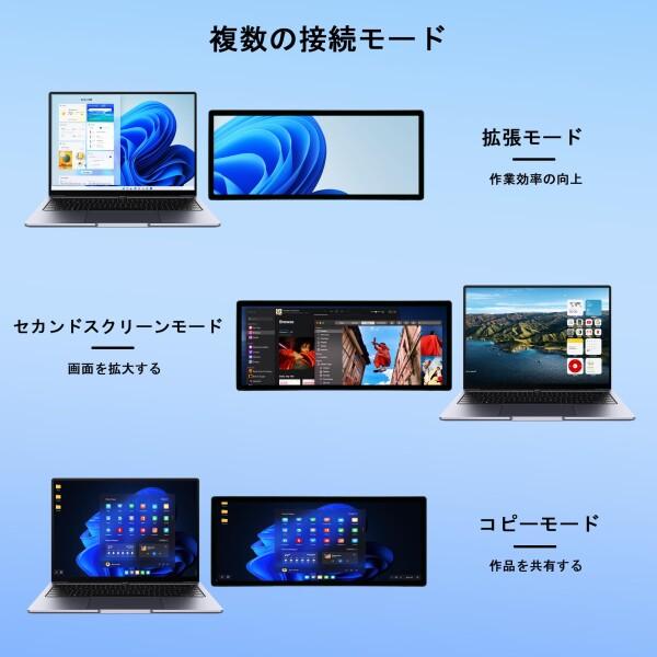 12.3インチのタッチスクリーンのモニター1920x720棒LCDの小型タッチ画面のモニターのラップトップ_8