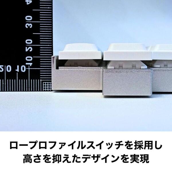 ライジュウ NISABI V2 LAK キーキャップ 日本語配列 分割式 ロー