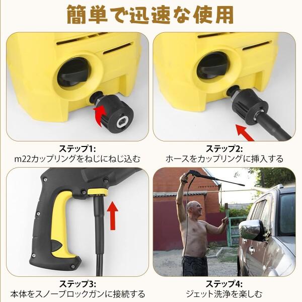 高圧洗浄機排水管洗浄ホースクリーナセット 高圧洗浄機 ホース