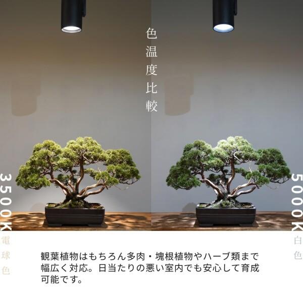 BARREL ブラック ライティングダクト用 超高演色 植物育成用照明太陽スポットライト_4