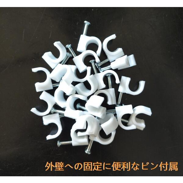 100m LANケーブル cat6 自作用 ランケーブル 企業用 工事用 単線 UTP 専用ピン付 PoE対応 グレ