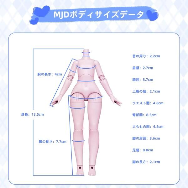 ブラインドドールブラインドボックス BJDドール 1/8スケール BJD 可動