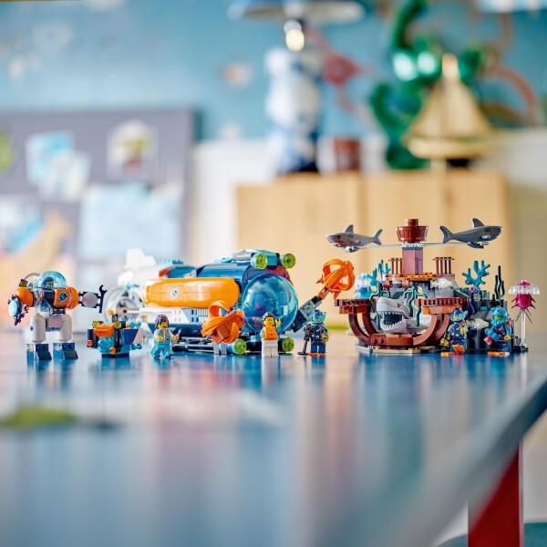 レゴ(LEGO) シティ 深海探査艇 おもちゃ 玩具 プレゼント 誕生日 ブロック クリスマス 男の_8