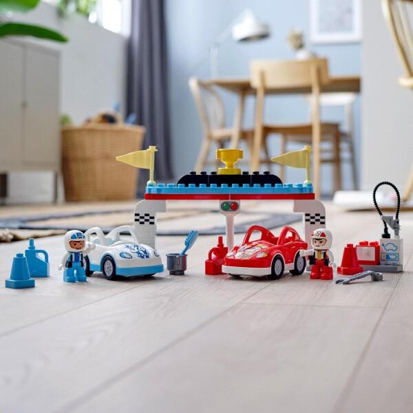 レゴ(LEGO) デュプロ デュプロのまち レースカー 10947 おもちゃ レーシングカー 男の子 女_5