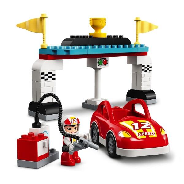 レゴ(LEGO) デュプロ デュプロのまち レースカー 10947 おもちゃ レーシングカー 男の子 女_6