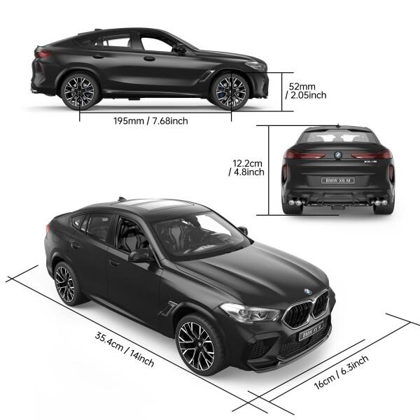 BMW RC車Rastar 1/14 BMW X 6 M RC玩具車BMW子供用リモコンカー2.4 Ghz_2