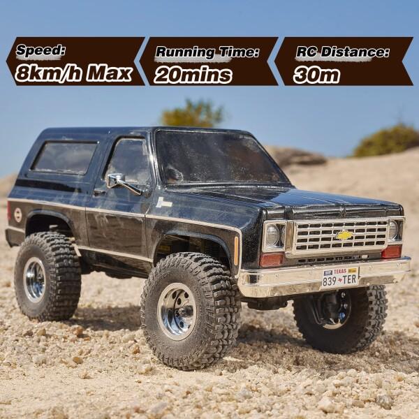 FMS 1/24スケールRCクローラー ラジコン Chevy K5 Blazer 車正式