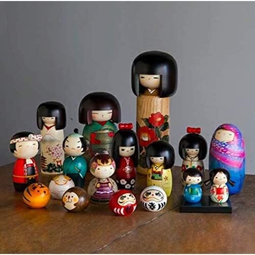 日本のお土産にも人気 日本製 日本こけし 民芸品 工芸品 卯三郎作 12