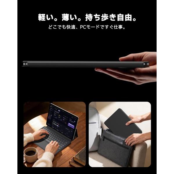 ALLDOCUBE iPlay 70 Max Pro 5G専用Pogopinキーボード マグネット式