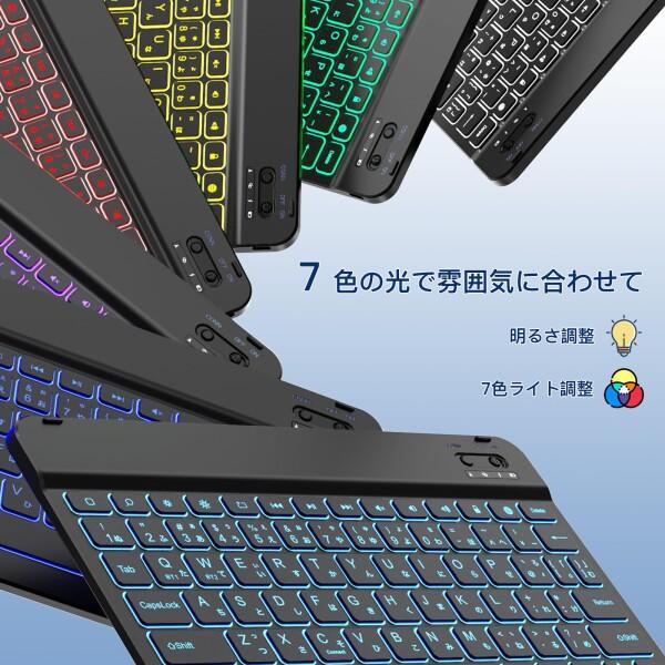 HETHOT iPad用 A16 第11世代/第10世代 キーボード付きケース JIS日本語