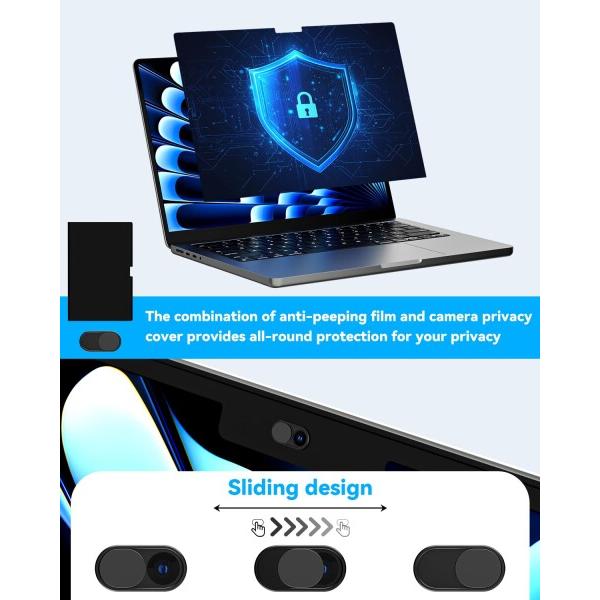 CloudValley マグネット式プライバシースクリーン MacBook Pro 14