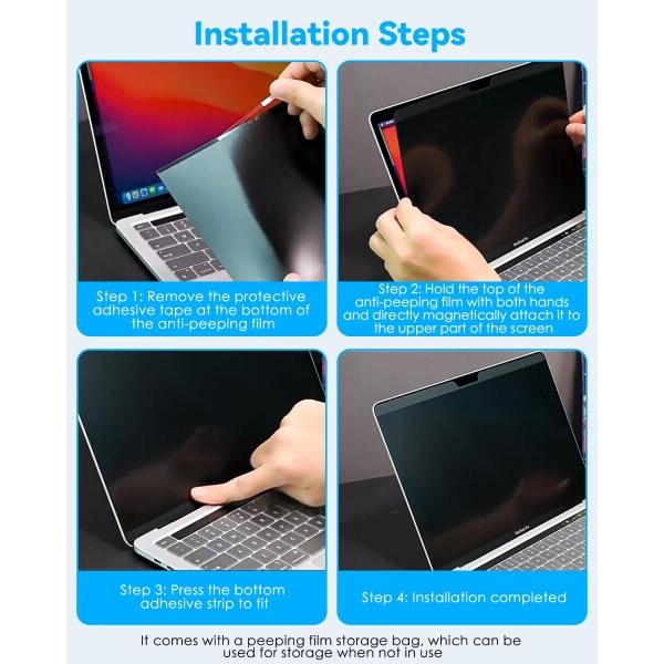 CloudValley マグネット式プライバシースクリーン MacBook Pro 16