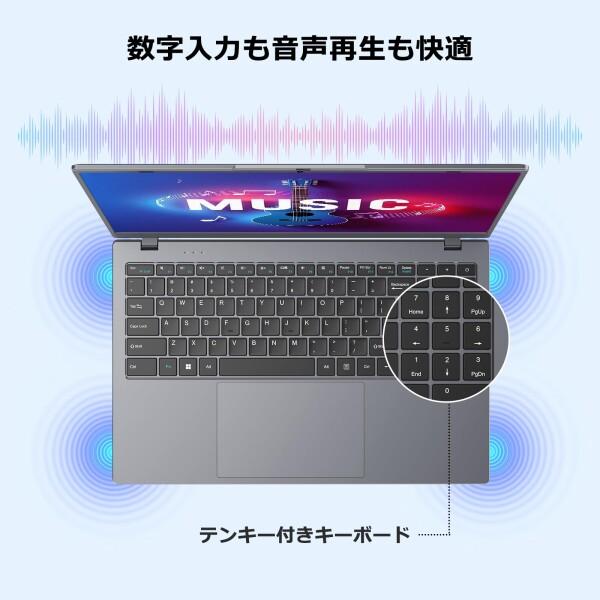 ZENAERO ノートパソコン office搭載 15.6型 3020e内蔵 最大2.6GHz