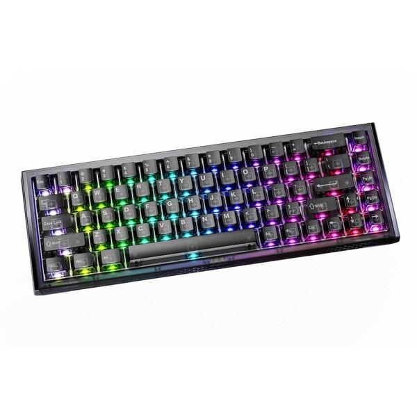 DAREU COOL68 ゲーミングキーボード 0.01mm ラピッドトリガー対応 光翼