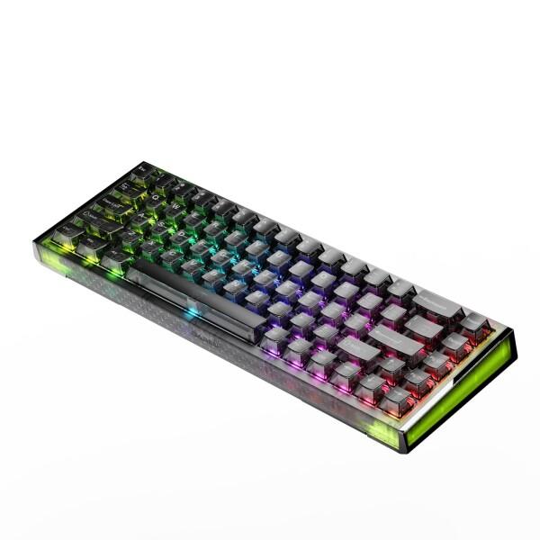 DAREU COOL68 ゲーミングキーボード 0.01mm ラピッドトリガー対応 光翼