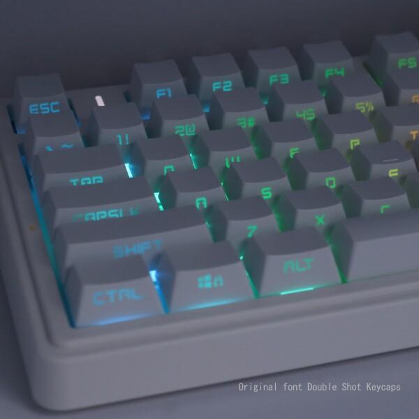 Axisiz』特殊フォント キーキャップ 131セット ゲーミング メカニカル