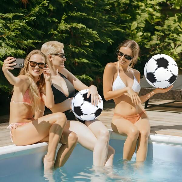 YoXinKau ビーチボール 2個パック サッカーボール 水遊び ビーチ