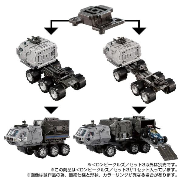 タカラトミーアーツ ダイアクロン Dビークルズ/セット3 : チャンスAA