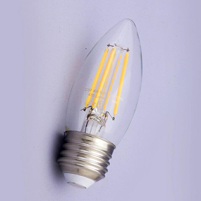 LED 25ワット形 電球 水雷型シャンデリア球 電球色 E26 : シャンティー