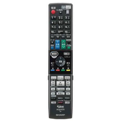 AQUOS GB160PA |シャープ純正部品 | ブルーレイレコーダー用リモコン
