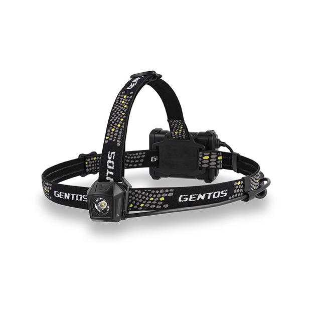 GENTOS（ジェントス） LED ヘッドライト USB充電式 GD-001H【明るさ320