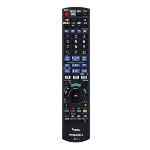 DIGA DMR-4T205 / DMR-4T305 DMR-4T405 用リモコン | Panasonic純正