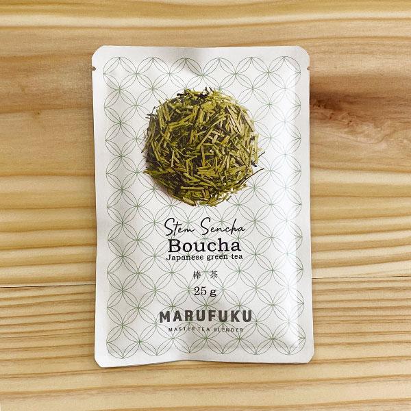 【プチギフトに】MARUFUKU 棒茶 Boucha 25g 茶葉 お茶 緑茶 国産 静岡県産 Japanese green tea ...